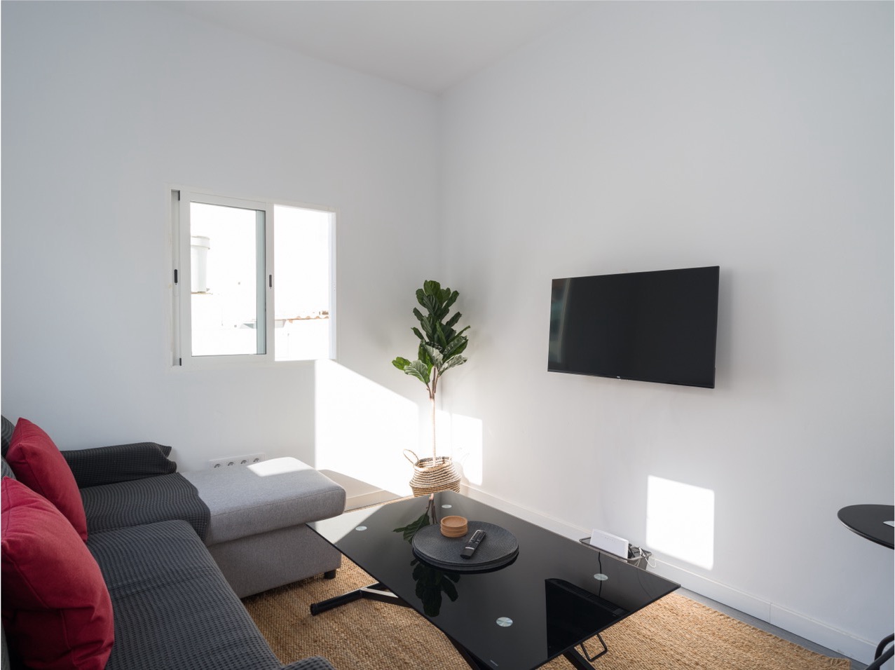 Living Room Co-Living Casa LunaMar